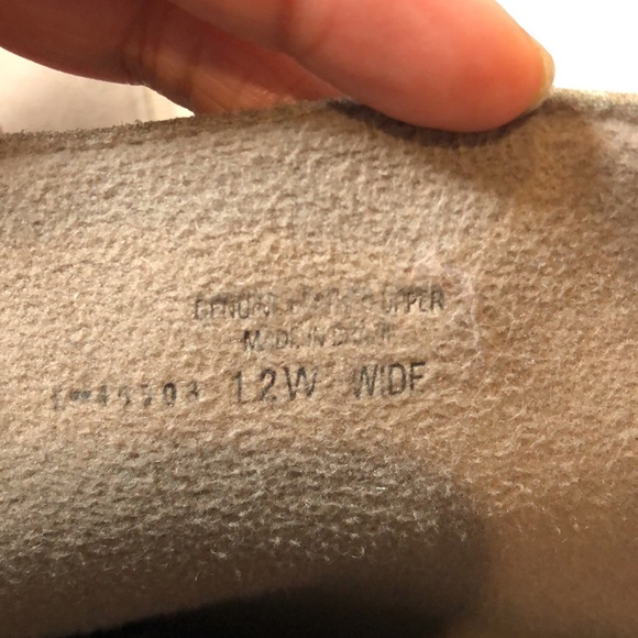 Elites by Walking Cradles Womens Boot Boots Leather Tan Buckle Zipper 12W WIDE - Picture 4 of 9